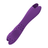 Maxbell Silicone Pen Grip Practical Pencil Holder Grip for Toddler Sketching Student Purple