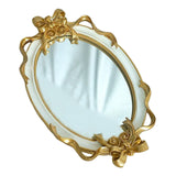 Maxbell 2x Bathroom Mirror Tray Kitchen Tray Jewelry Organizer Home Decor