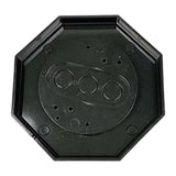 Maxbell 8161-5 Siding Lamp Octagon Mounting Kit Stable for Driveway Walkway Entrance Black