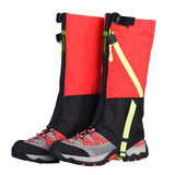 Maxbell Kids Waterproof Outdoor Hiking Walking Climbing Ski Snow Leg Gaiters Red - Aladdin Shoppers