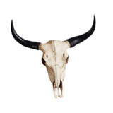 Maxbell Animal Skull Wall Sculpture Rustic Wall Hanging for Home Bedroom Living Room