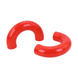 Maxbell 2x2 Pieces Tow Hooks Covers Silicone Covers for Ford F150 2004-2024 Red