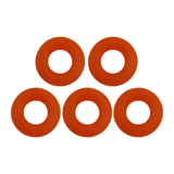 Maxbell 5Pcs O Ring Gasket Seal Lightweight Professional Sturdy Silicone Gasket Ring