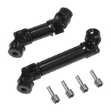 Maxbell 2 Pieces 1/18 RC Car Drive Shaft RC Transmission Shaft for RC Vehicles black