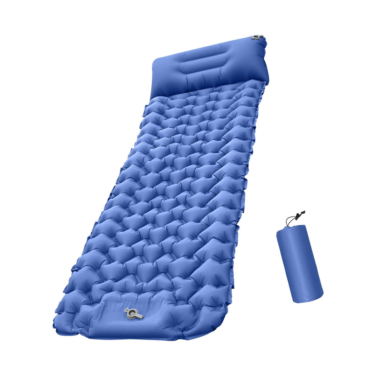 Maxbell Inflatable Mattress Waterproof Camping Sleeping Pad for Garden Travel Hiking Navy