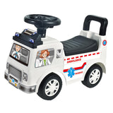 Maxbell Kid Ride on Toy at Parks Stable and Smooth Wheels for Boys Girls Kids Babies white