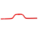 Maxbell Maxbell Anodized Road Race Mountain Bike Fixed Gear Bike Riser Bar Handlebar 25.4mm 52cm Red