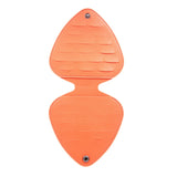 Maxbell Portable Guitar Picks Holder Guitar Pick Case for Kids Friends Guitar Player Orange