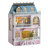 Maxbell DIY Doll Houses Miniature Kits Crafts Woodcrafts Toy for Friends Kids Adults