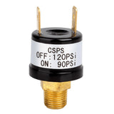Maxbell 3x12V Air Pressure Switch Rated For Trumpet Train Horn Compressor 90PSI-120PSI