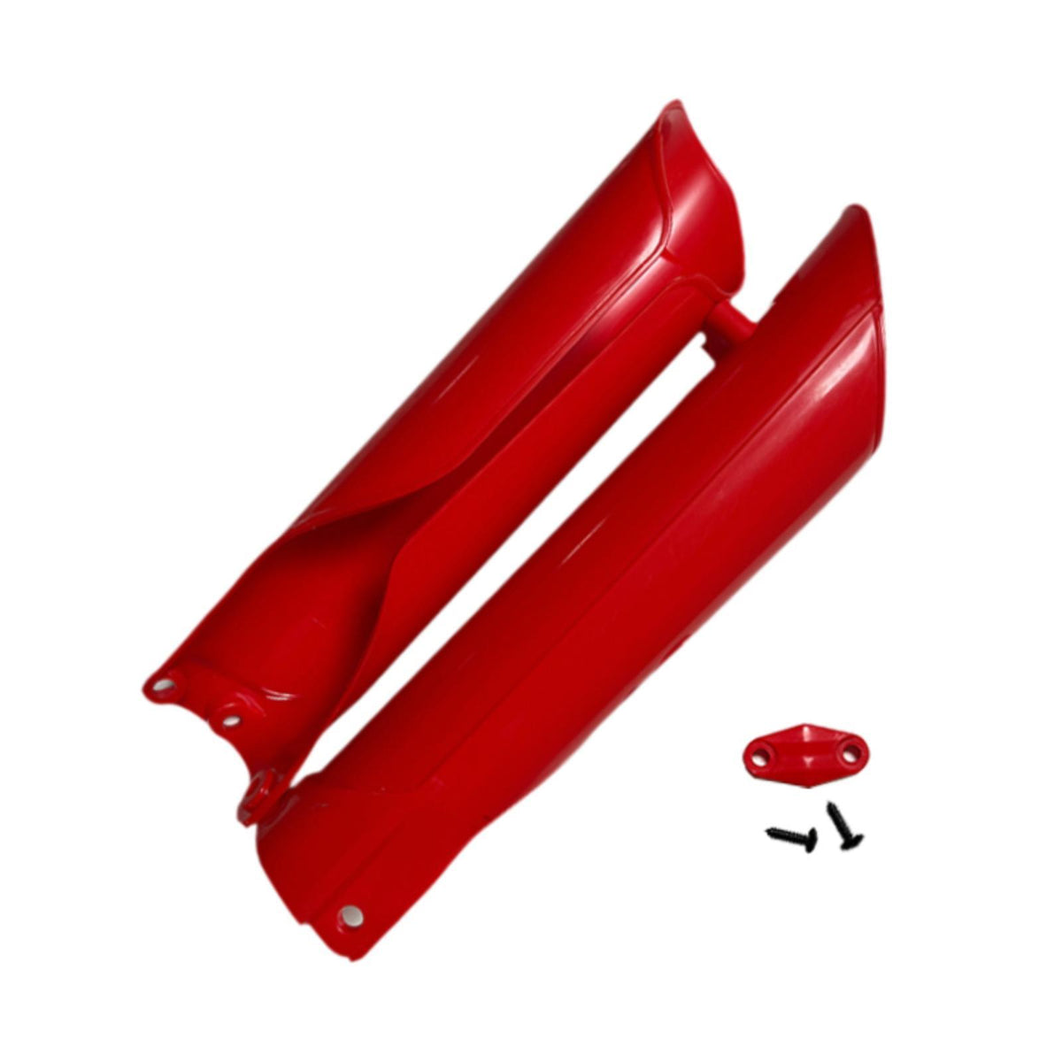 Maxbell Maxbell 2 Pieces Shock Absorber Guard Compatible Black for TE250/3001 2018-2021 Red
