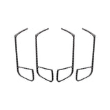 Maxbell Car Interior Door Handle Frame Decor Trim Fit For Audi A4 A5 B8 2009-2016 - Aladdin Shoppers