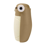 Maxbell Dog Water Bottle Dispenser Pet Water Dispenser for Hiking Outdoor Activities beige white