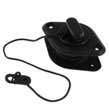 Maxbell PVC Black Scupper Plug Boat Accessories Drain Valve Cap For Kayak Inflatable Dinghy - Aladdin Shoppers