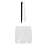 Maxbell Clear Case Cover Skin Shell & 2 Touch Pen for New Nintendo 3DS LL/XL