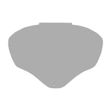 Maxbell Face Shield Replacement Lens Protective Visor for Gardening Grinding Weeding Gray