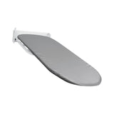 Maxbell Wall Mounted Ironing Board 180° Rotation Hanging for Living Room Small Space White Gray