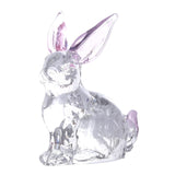 Maxbell Easter Rabbit Figurine Bunny Statue Mini for Bookshelf Centerpiece Entrance