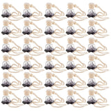 Maxbell 30pcs Empty Perfume Bottle Pendant Car Hanging Ornament Home Decor Flower