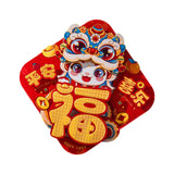 New Year Door Sticker Party Chinese New Year Decoration for Holidays Cabinet Style A