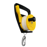 Maxbell 2Pcs Underwater Scuba Diving Dive Wreck Cave Reel with Handle Line Snap Hook