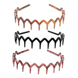 Maxbell 3Pcs Headband Travel Multifunctional Professional Hair Holder