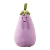 Maxbell Cute Plush Toy Cartoon Soft Small for Wedding Home Decoration Boys and Girls Eggplant Shape
