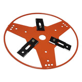 Maxbell Trimmer Head Replacement Parts Accessory 2.5cm Hole Brush Cutter Blade Head 3 Blade