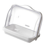 Maxbell Bread Storage Box Transparent Dessert Holder for Bedroom Living Room Small