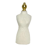 Maxbell Jewelry Display Mannequin Jewelry Display Bust for Photograph Prop Show Shop