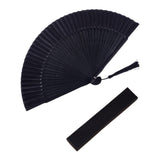 Maxbell Chinese Folding Fan Lightweight Decor Bamboo for Wedding Music Gift
