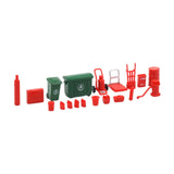 Maxbell 1:64 Scale Workshop Tools Mini House Accessory Fairy Garden Scene Prop Model