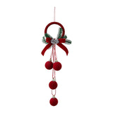 Christmas Bell Ornament Charm Jingle Bell for Window Party Supplies Festival ring pendant