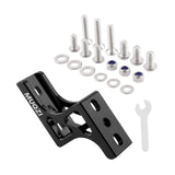 Maxbell Folding Bike Nose Light Converter Sturdy Three-hole Pig Nose Lifter for Bike Black