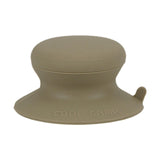 Maxbell Pot Lid Replacement Knob Strong Suction Cup Compact Pan Cover Holding Handle Khaki
