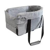 Maxbell Pet Car Armrest Seat Breathable Washable Car Console Dog Seat for Small Dogs