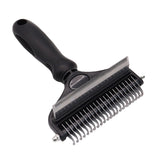 Maxbell Pet Grooming Comb Shedding Pet Supplies Hair Remover Thinning Comb Dog Puppy Black