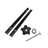 Maxbell T Track Miter Track Jig Kit Easily Install Lightweight Universal Accessories Black