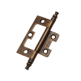 Maxbell 60xAntique Bronze Flush Doorhinge Gate Cupboard Cabinet Hinge with Finial