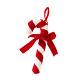 Christmas Ornament Portable Creative Lightweight Christmas Tree Decoration 17cm Candy Cane