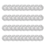 Maxbell Aluminum Foil Bowl Cover Kitchen Tools Food Wrap for Camping Picnics Kitchen 40Pcs