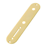 Maxbell 2 Chrome & Gold Plated Control Plate for Fender Telecaster Tele Electric Guitar