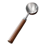 Maxbell Coffee Spoon 15ml/30ml Coffee Bean Spoon for Loose Tea Ingredients Seasoning 17cmx4.4cm Sliver