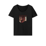 Maxbell Maxbell T Shirt for Women Summer Soft Short Sleeve Top for Street Camping Daily Wear L
