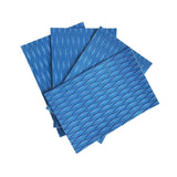 Maxbell 4Pcs Surfboard Traction Pad Non Slip EVA Sheet for Skimboard Longboard Kayak dark blue