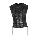 Maxbell Samurai Armor Steampunk Chest Armor for Party Halloween Pirate black