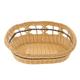 Maxbell Summer Kennel Dog Cage Tent Rattan Creative Pet Nest Basket Pet Supplies