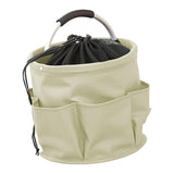 Maxbell Picnic Basket Foldable Grocery Basket for Outdoor Indoor Gardening Women Men Apricot Gray