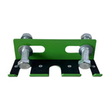 Maxbell Triple Barbell Holder for Squat Rack Metal Home Gym Accessory Gym Bar Hanger Green