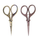 Maxbell 2pcs Vintage Embroidery Stainless Steel Scissor for Cross Stitch Sewing Tool